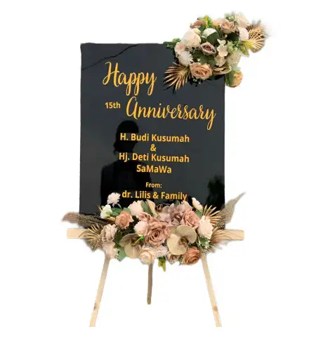 Papan Bunga Akrilik Rangkapan Jaya